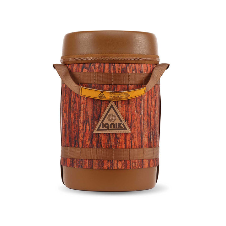 Choose Your Own Adventure Growler Case Cedar Round