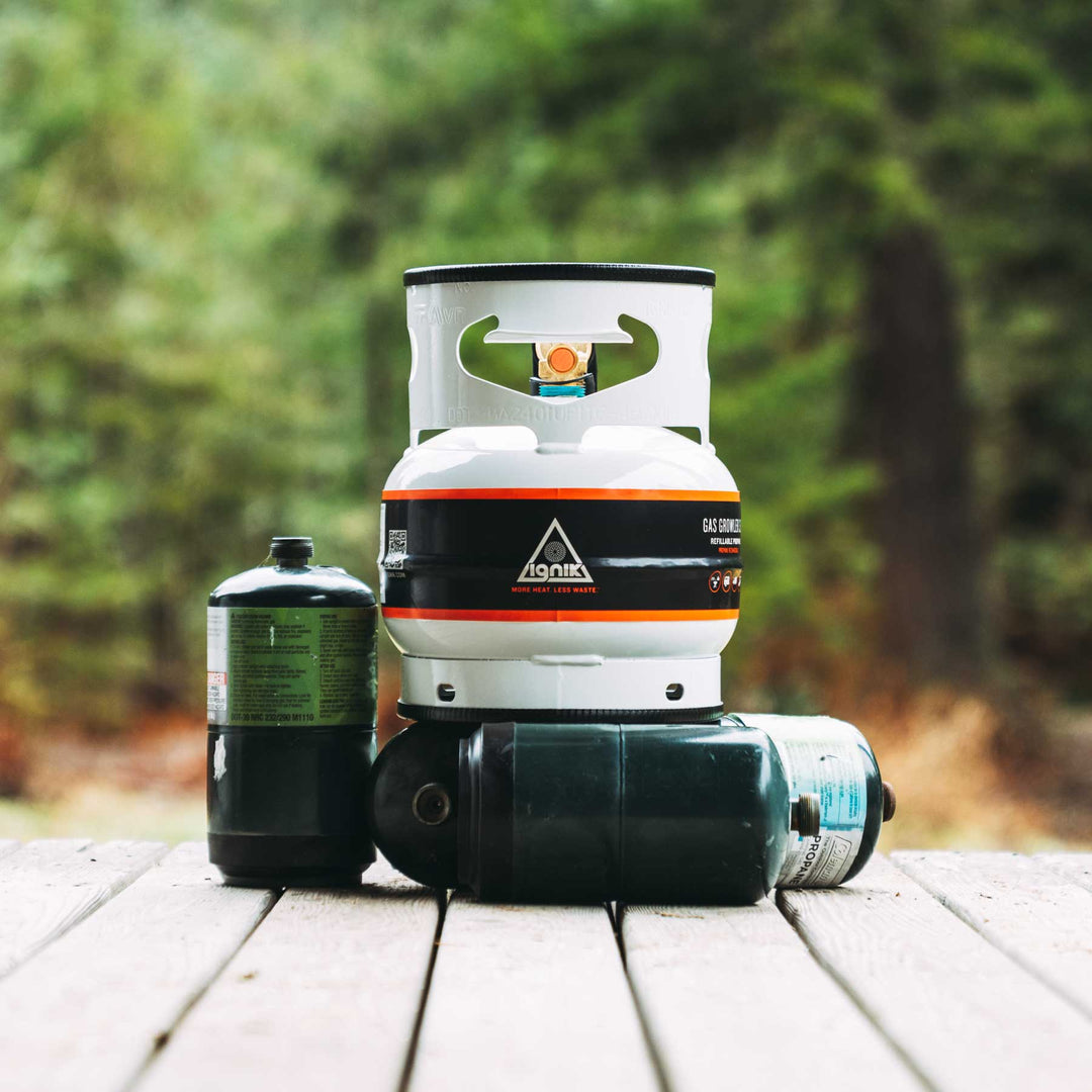 Gas Growler 3.8 Naked White