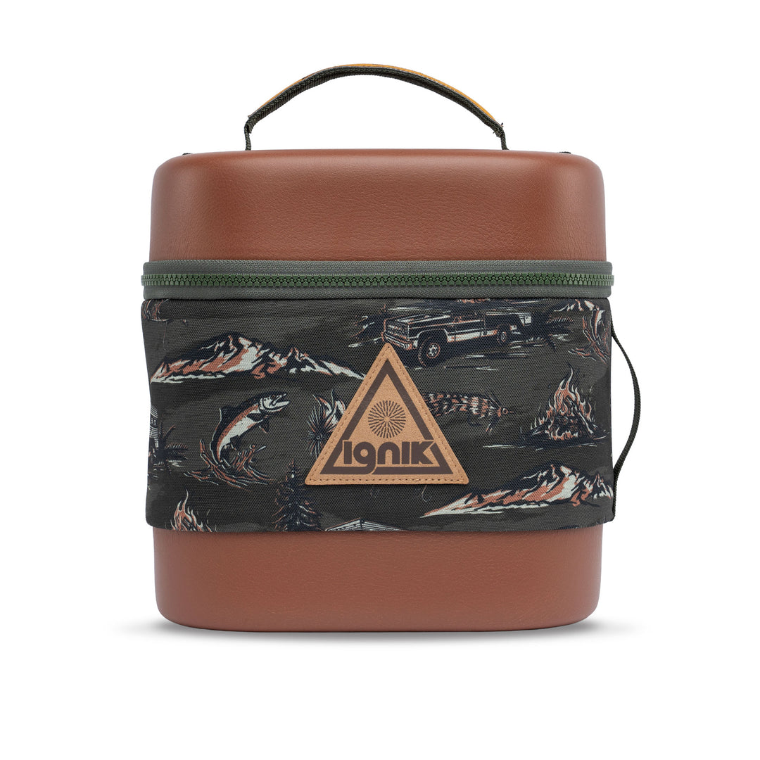 Wildlife print propane bottle case