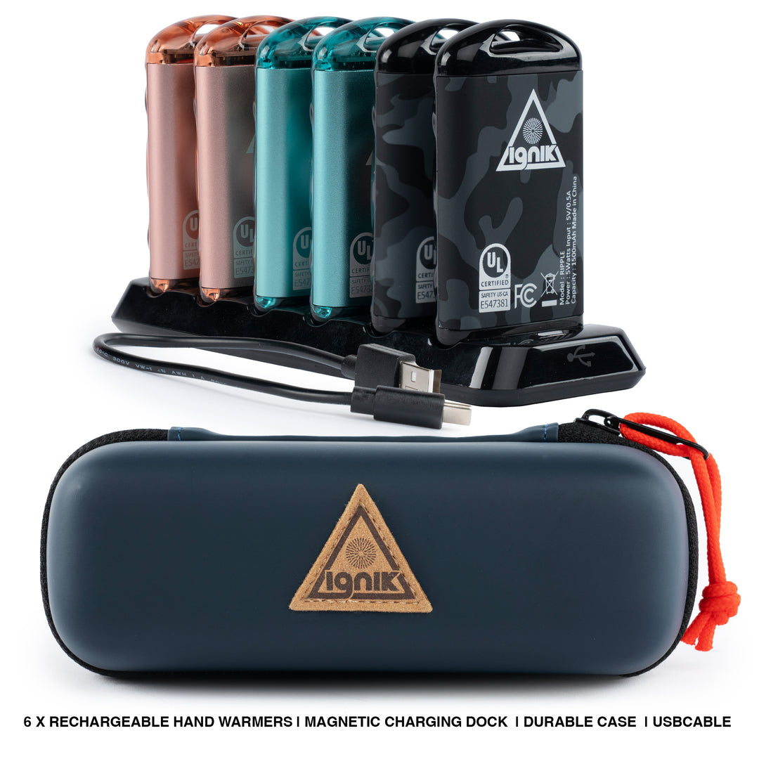 Ripple Rechargeable Hand Warmers 6-Pack