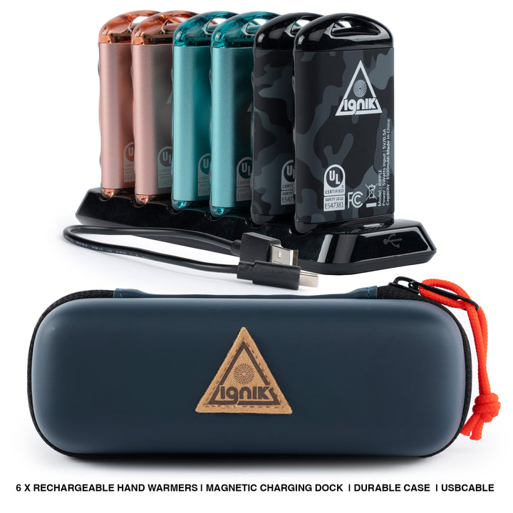 Ripple Rechargeable Hand Warmers 6-Pack
